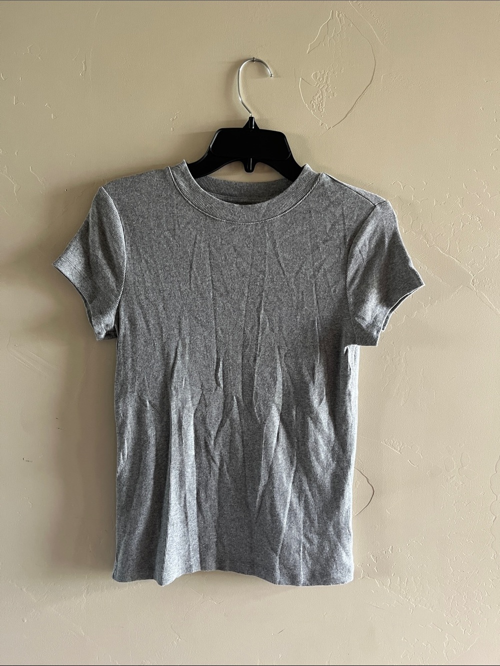 a new day Heather Grey Short Sleeve Crewneck Tee